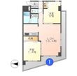 ベルドミール橘の間取図