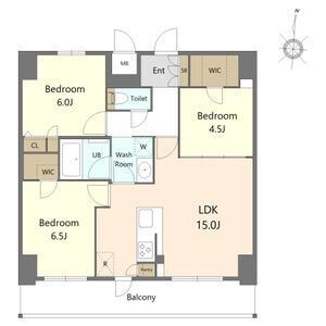 拡大写真:S-RESIDENCE高岳ardent(アーデント) 9階902の間取り