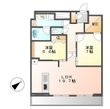 グランルクレ新栄イーストの間取図