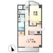 アトリエールの間取図