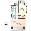 ラドーニ清水の間取図