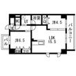 ポルタニグラ大須観音の間取図