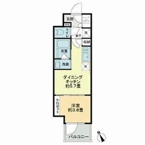 拡大写真:ザ・ライオンズフォーシア今池 13階1301の間取り