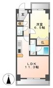 ST PLAZA EASTの間取図