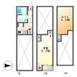 写真：クリスタルガーデン1階の間取図