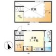 ACCOMMO岩塚(アコモ岩塚)の間取図