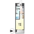 UURコート名古屋名駅の間取図
