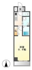 写真:ホワイトクレスト 5階501の間取図