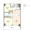 写真:S-RESIDENCE名駅北alesia(アレシア) 15階1502の間取図