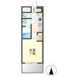 パルティール並木の間取図