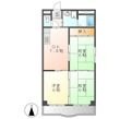 宝勝ハイツの間取図