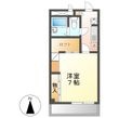 セナコーポ稲永の間取図