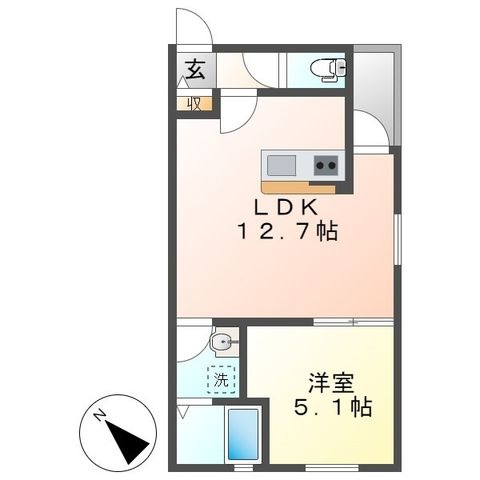 拡大写真:NAGOYA the GARDEN(ナゴヤザガーデン) 3階302の間取り