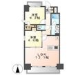 S-RESIDENCE亀島駅前blazeの間取図