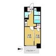 写真：S-RESIDENCE烏森aureate7階の間取図