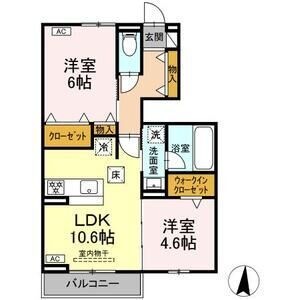 拡大写真:epis 広田 1階101の間取り