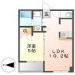 K・ドミールの間取図