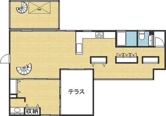拡大写真：大阪市鶴見区今津中５丁目 3Fの間取り