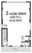 写真：東大阪市新町3階の間取図