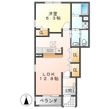 キルシュ Aの間取図