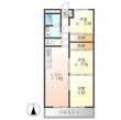 プラウドステージしもうちⅠの間取図