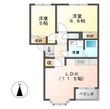 サン ソレイユ A棟の間取図