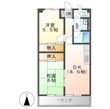 ホワイトメゾンの間取図