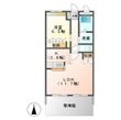 アップルハウスの間取図