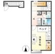 レオパレスシャインの間取図