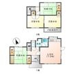 神明町貸家の間取図