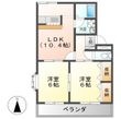 ラバーズハイム弐番館の間取図