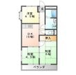 写真：サンハイツスター 2階2Jの間取図