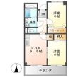 アメリアコートわかくさの間取図