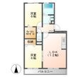 サントゥール Aの間取図