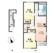ｅｃｒｉｎ（エクラン）の間取図