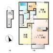 グランソレイユの間取図