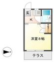 コーポ長屋の間取図
