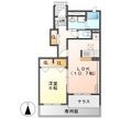 バンバハウス Bの間取図