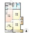 コーポ菊川の間取図