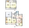 福富戸建ての間取図
