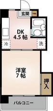 エステイト多賀の間取図