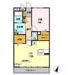 リビングゲートシティⅠの間取図