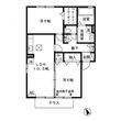 ラフィネ・ドミール弐番館の間取図