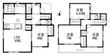 鴨川戸建ての間取図