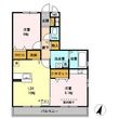リビングゲートシティⅡの間取図