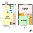 尾山台タウンハウスDの間取図