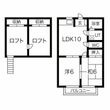 コーポラスノベルティB棟の間取図