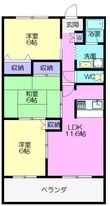 アーバン西岡崎の間取図
