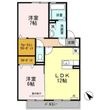 レジデンスコーワの間取図