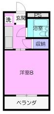 サンライズ深津の間取図